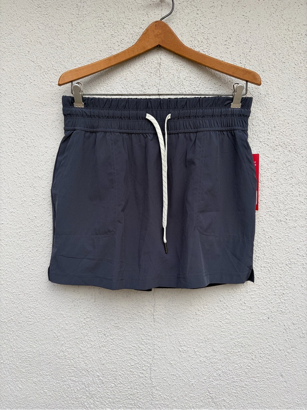Bally Navy Drawstring Athletic Skort with Pockets Women’s Size S - Picture 2 of 14